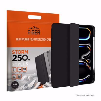 Picture of Eiger Eiger Storm 250m Stylus Case for iPad Pro 13 (2025) / (2024) in Black